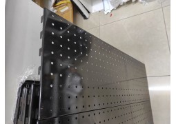 Перфорована панель 600х350 крок 30мм. (чорна)